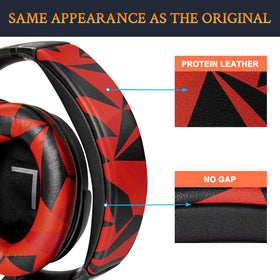 SOULWIT headband cover easy installation guide shown.