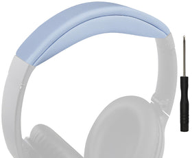 SOULWIT headband cover for QC45 in Moonstone Blue adds durable comfort and a refreshed look.