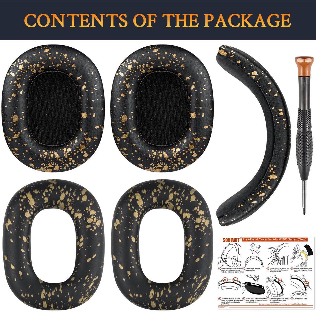 SOULWIT headband cover focuses on comfortable, wrinkle-free headband fit.