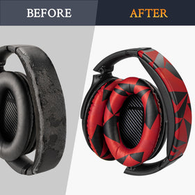 SOULWIT headband assembly guide demonstrates easy replacement steps.