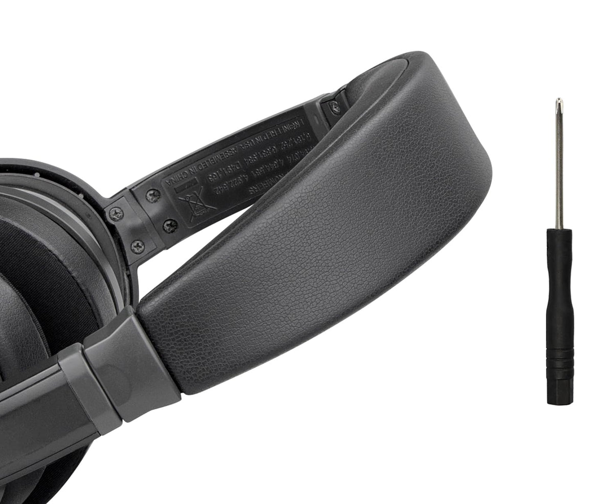 SOULWIT headband replacement for QC15 and QC2, black, secure fit and refreshed style.