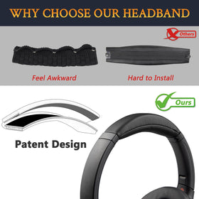SOULWIT headband beside ruler showing correct size and accurate fit
