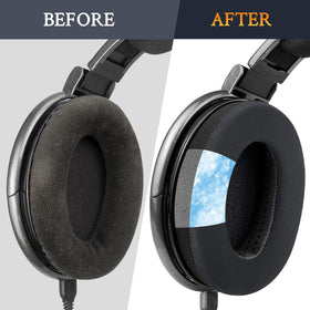 SOULWIT headphones with earpads installed present refreshed look and feel.