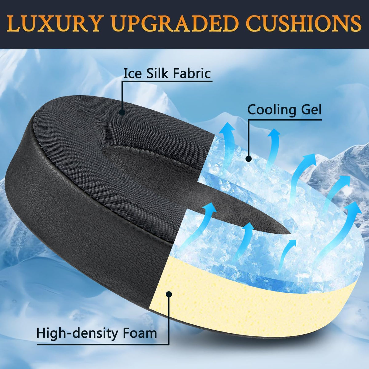 SOULWIT hidden stitches reinforce durability and improved isolation for daily use.