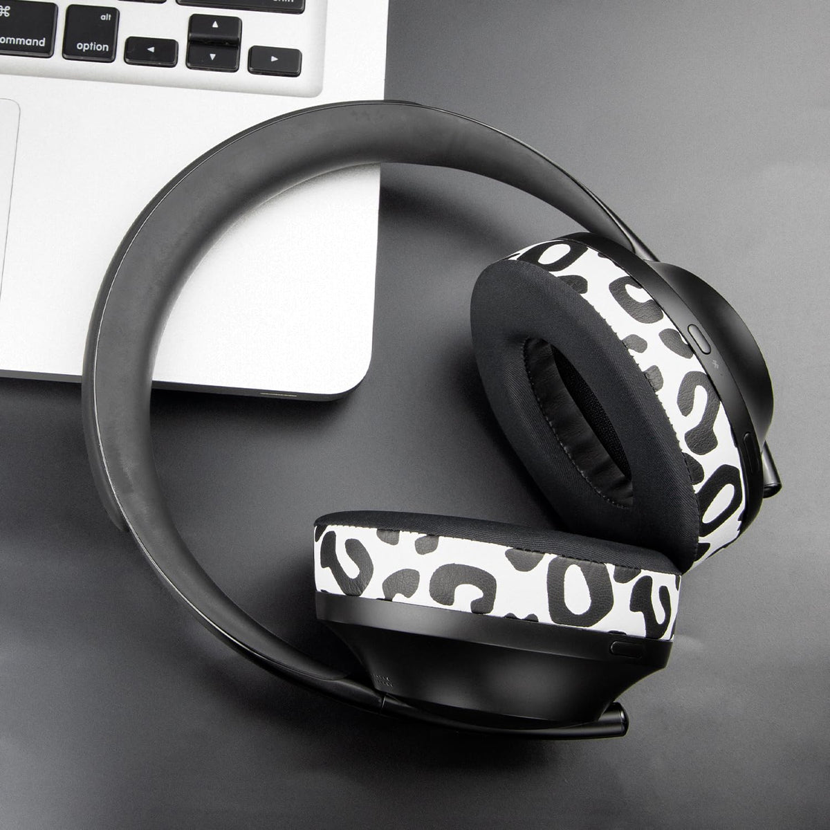 SOULWIT high-density foam earpads for Bose 700, cross-section showing firm support