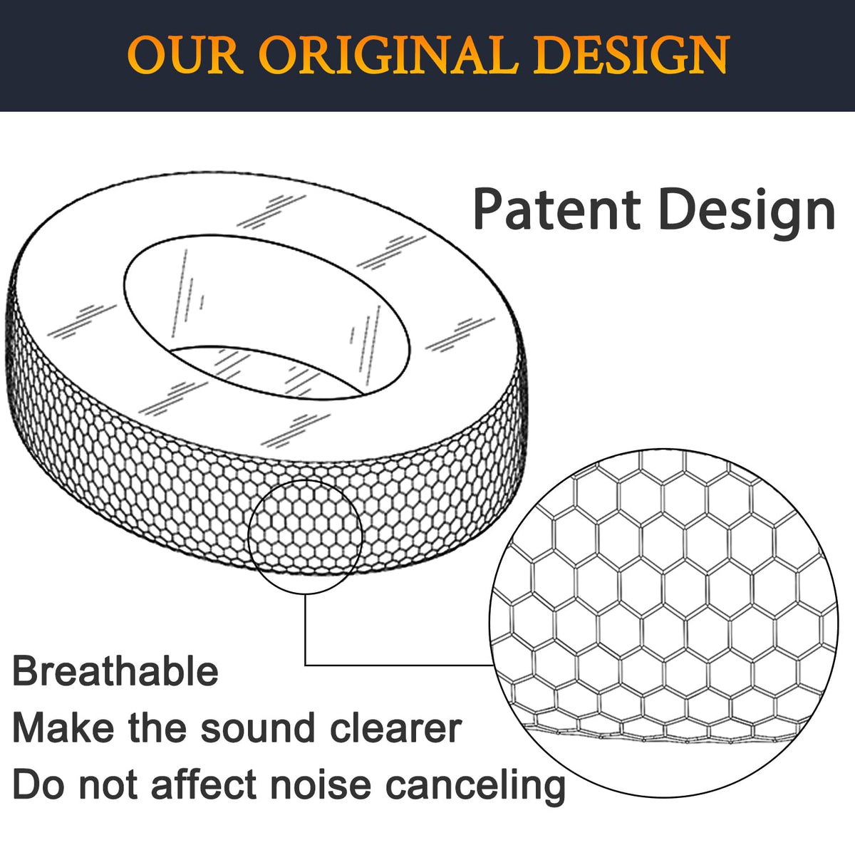 High-density foam enhances noise isolation for focused gaming.