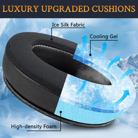 SOULWIT ice-silk fabric texture breathes for comfort and sweat control