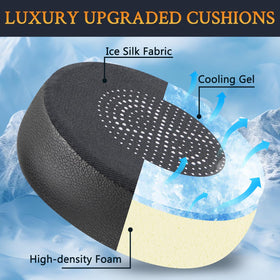 SOULWIT ice silk top layer maintains breathable comfort during long sessions.