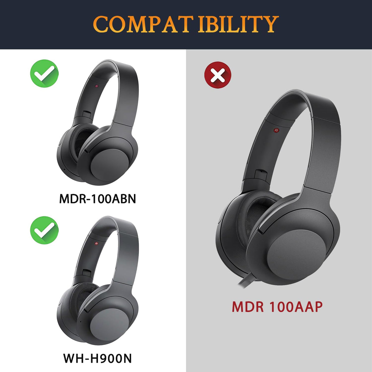 SOULWIT earpads with ice silk top layer provide breathable comfort for long sessions.