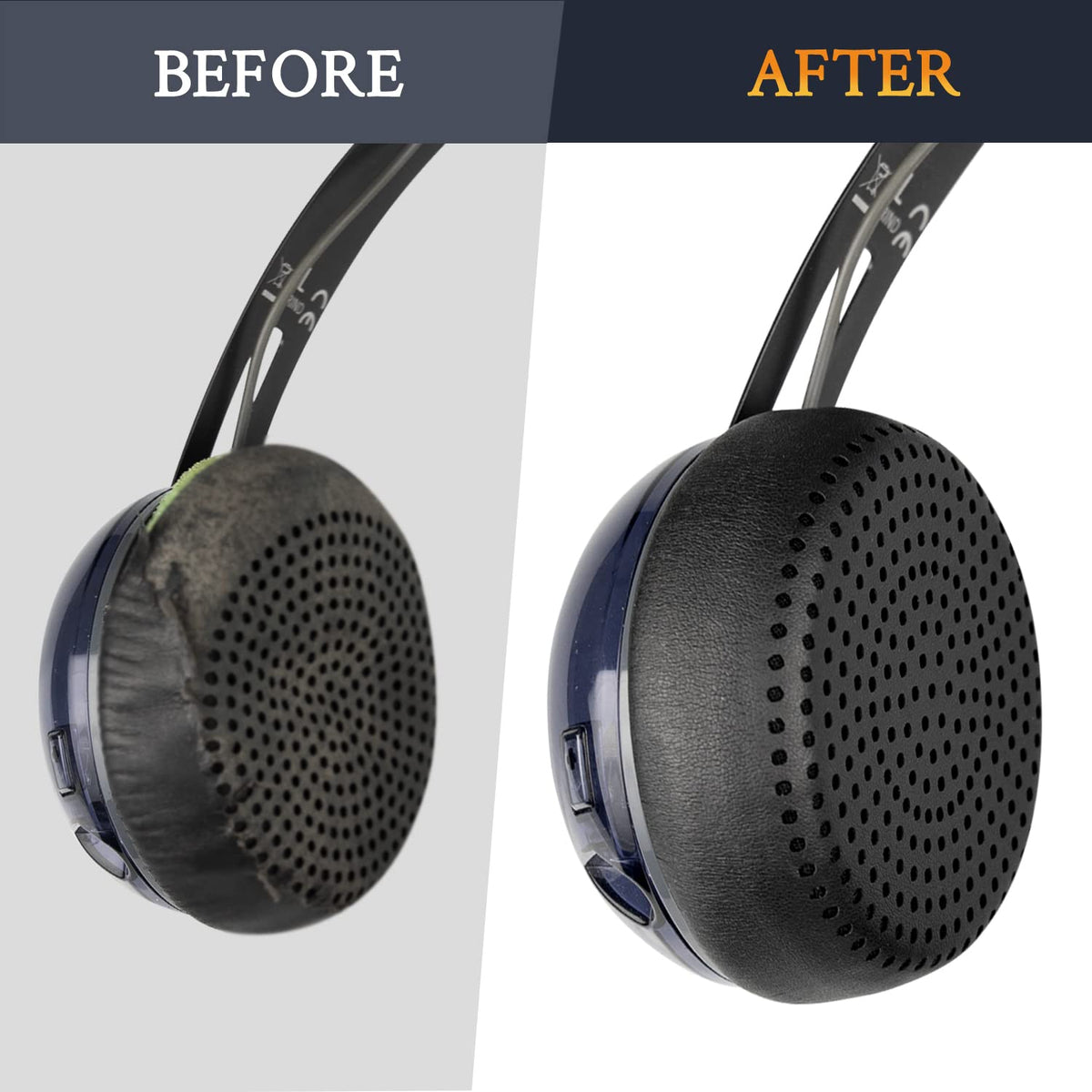 SOULWIT inner foam detail showing high-density noise isolation benefit