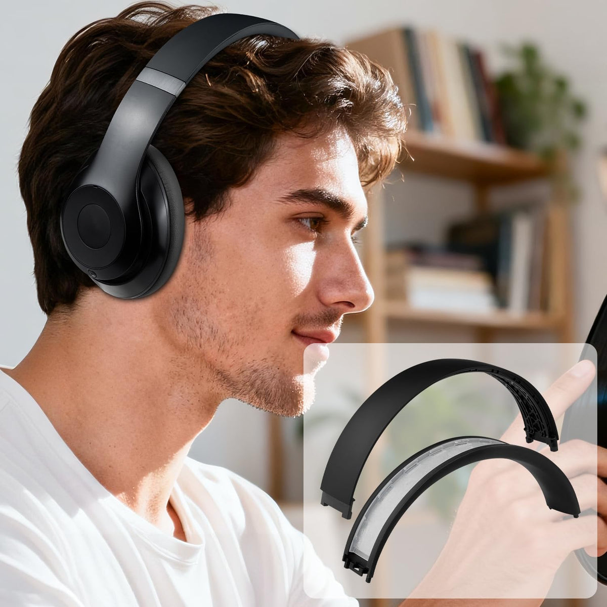 SOULWIT installation guide for Studio Pro headband, quick and easy replacement steps.