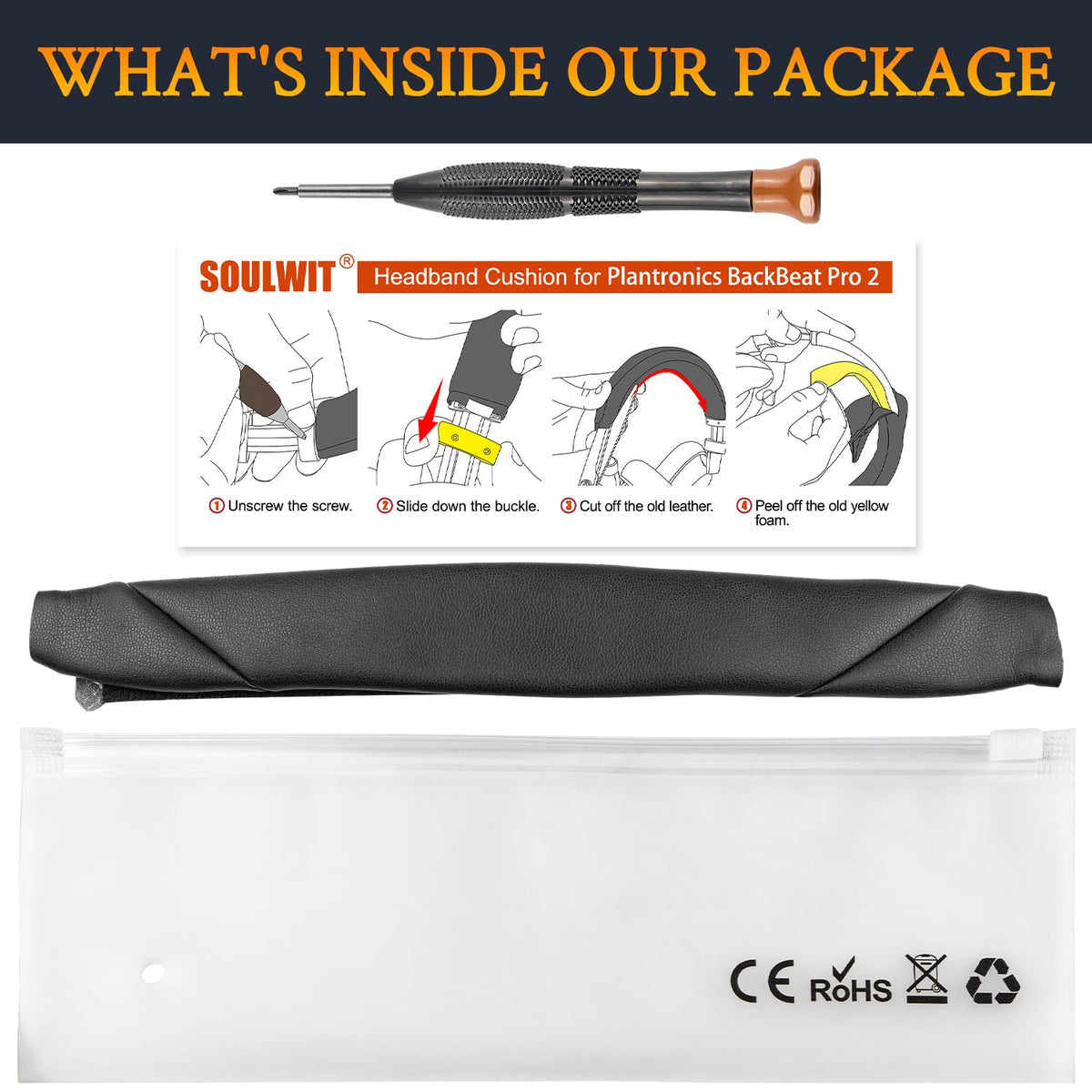 SOULWIT installation guide closeup for quick, easy replacement.