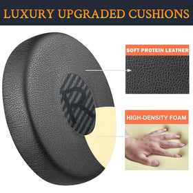 SOULWIT installation guide with earpads showing easy five-minute replacement