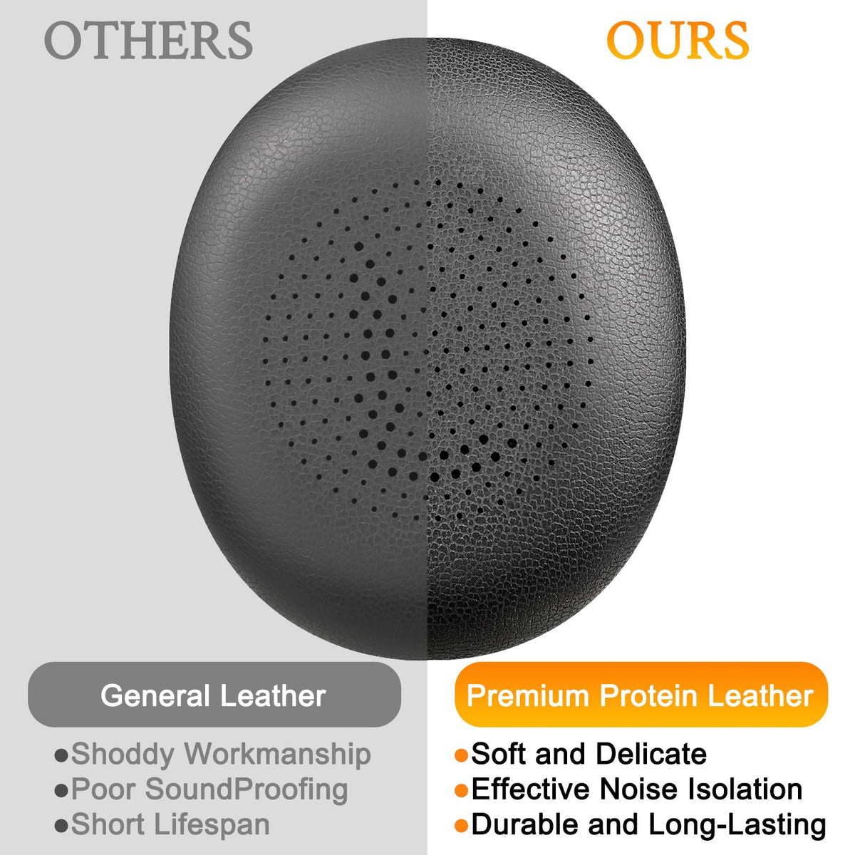 SOULWIT earpads installed on Jabra Evolve2 30 demonstrating improved seal and comfort