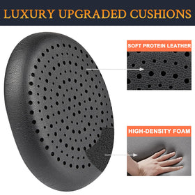 SOULWIT earpads installed on Logitech H800 improving fit and seal