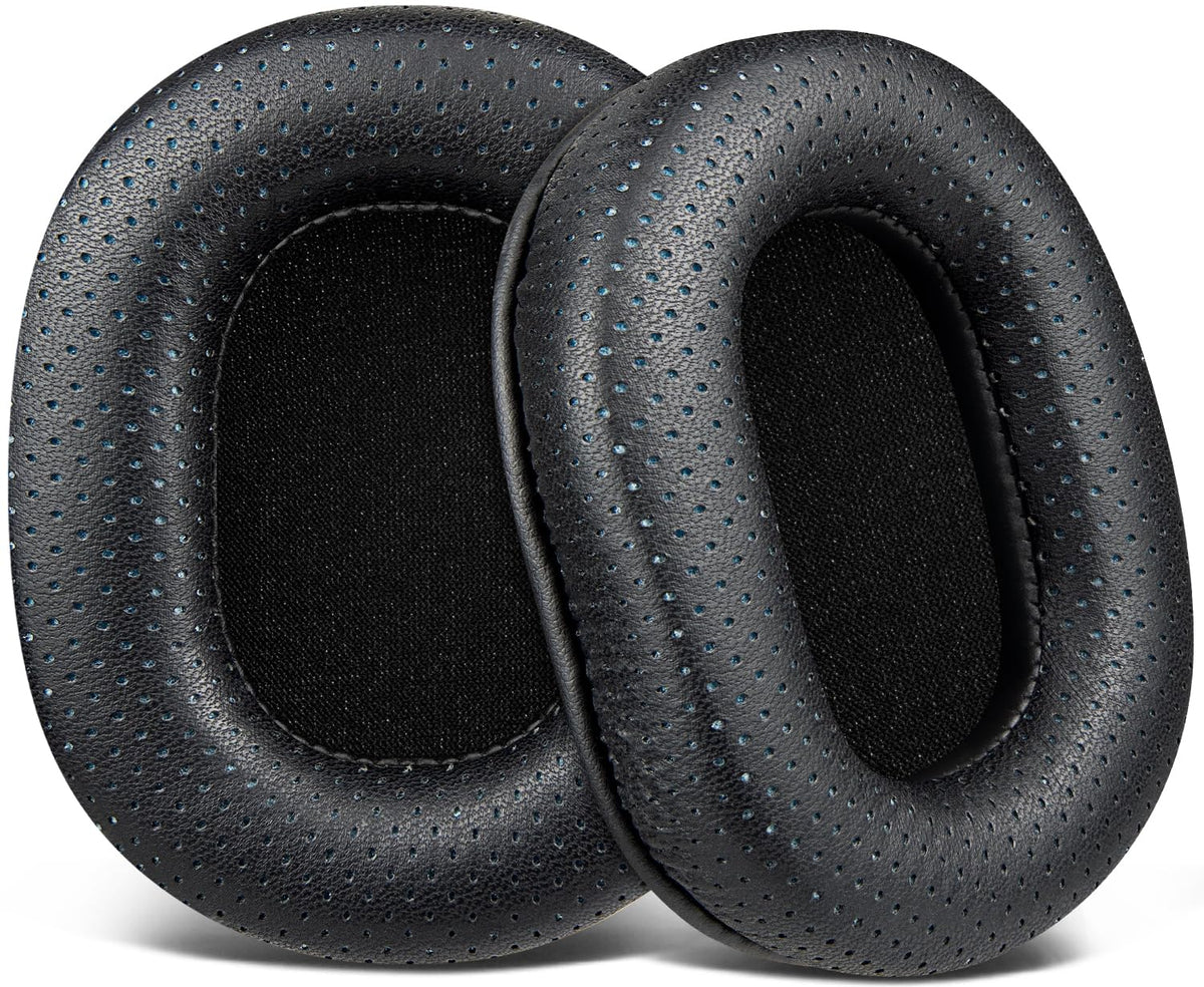 SOULWIT lambskin ear pads for ATH M50x fit, comfortable seal and deeper bass.