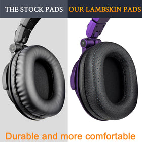 SOULWIT lambskin ear pads for M20x fit, quick install and renewed look.
