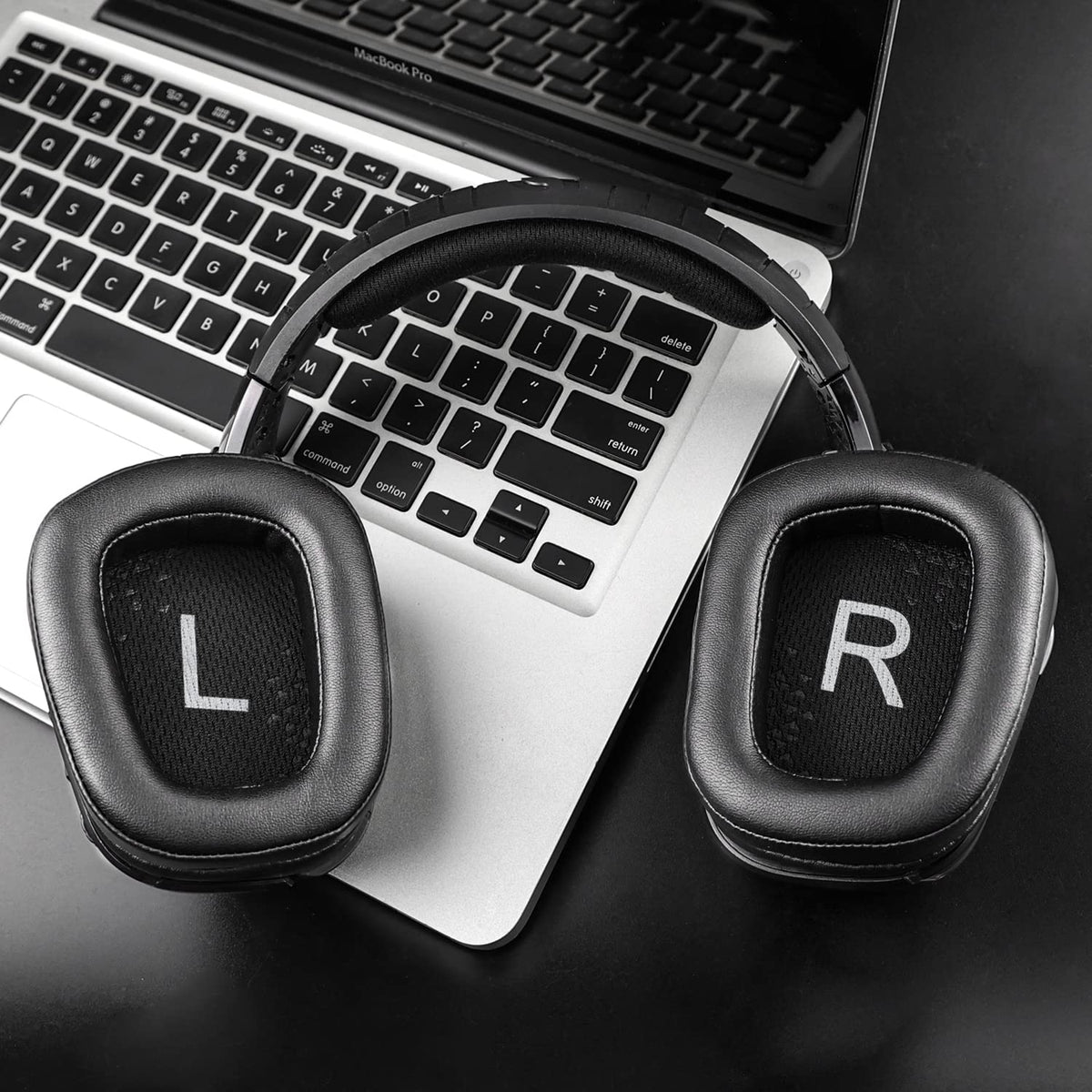SOULWIT on gaming headset at desk showing refreshed look and comfort benefit