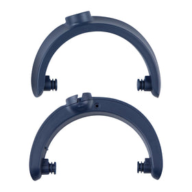 SOULWIT repaired headphones folded for compact travel convenience