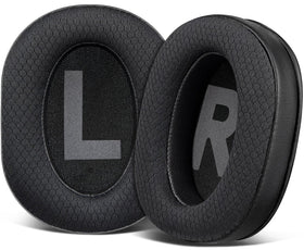SOULWIT Mesh Earpads fitted to Logitech G Pro for enhanced comfort and secure fit.