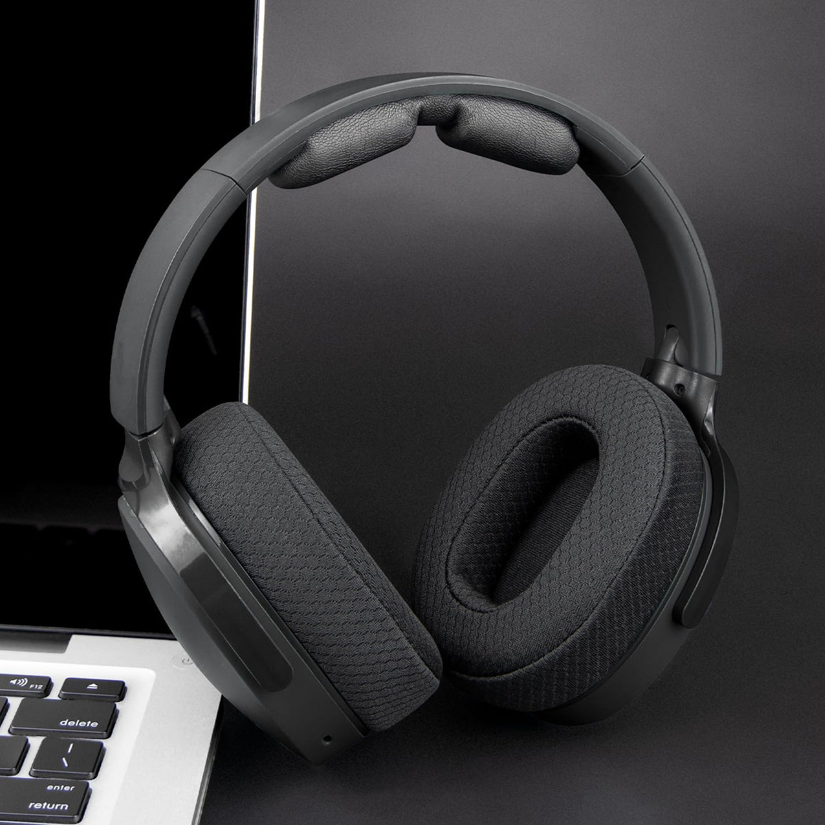 SOULWIT mesh earpads on Skullcandy Crusher Wireless improve comfort and seal
