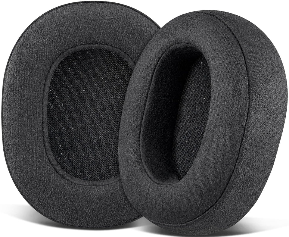 SOULWIT Micro Suede earpads installed on Hesh 3 for a comfortable, secure fit.