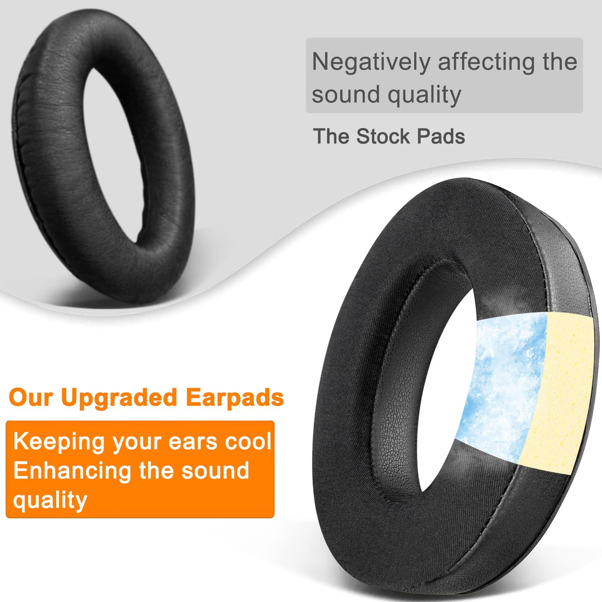 SoulWIT high-density foam enhances isolation while keeping the earpads comfortable