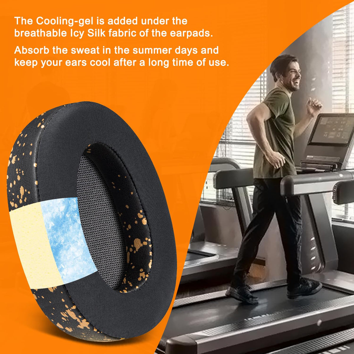SOULWIT packaging and contents include cooling gel earpads for quick upgrade