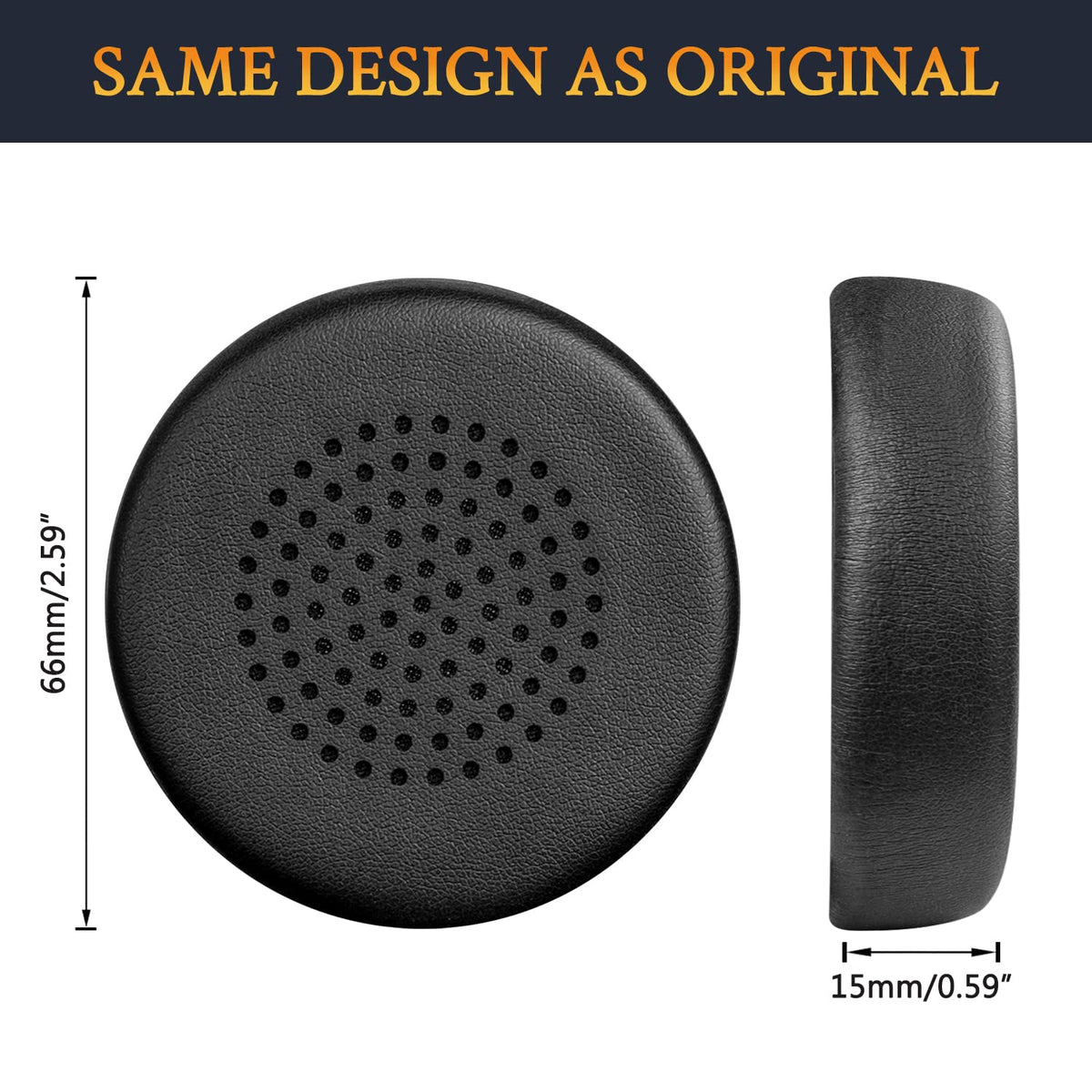 SOULWIT new pads side-by-side with worn pads showing visual refresh benefit