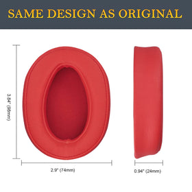 SOULWIT protein-leather ear pads resist wear with durable, premium feel.