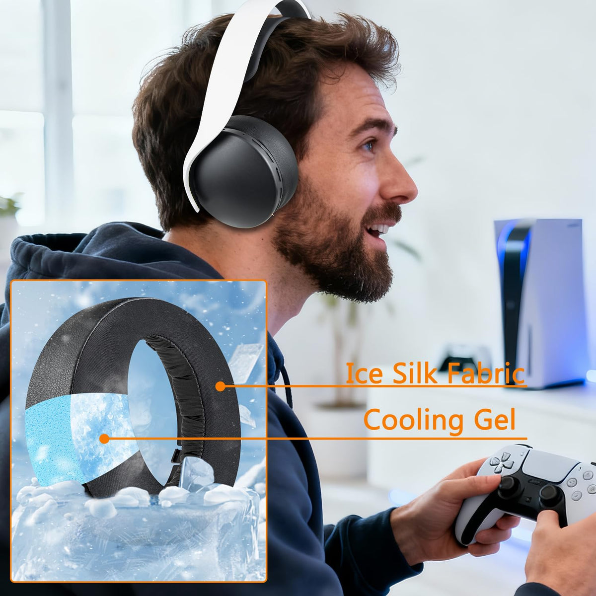 Brand-new look restores your PS5 Pulse 3D headset style.