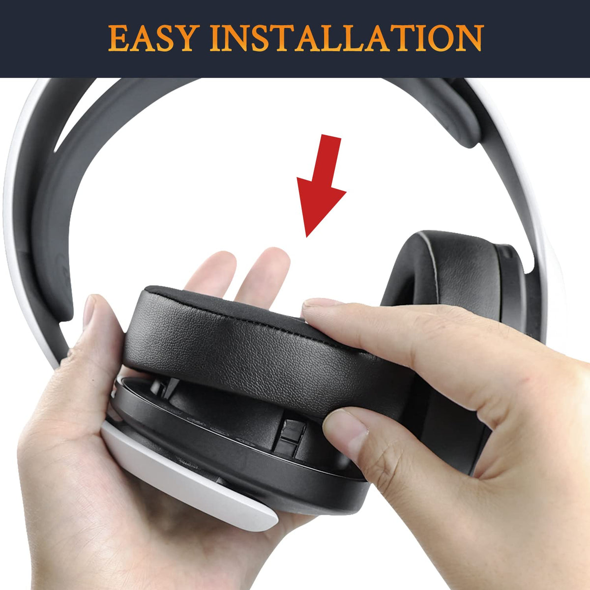 Compatible with PS5 Pulse 3D headsets for a refreshed look.
