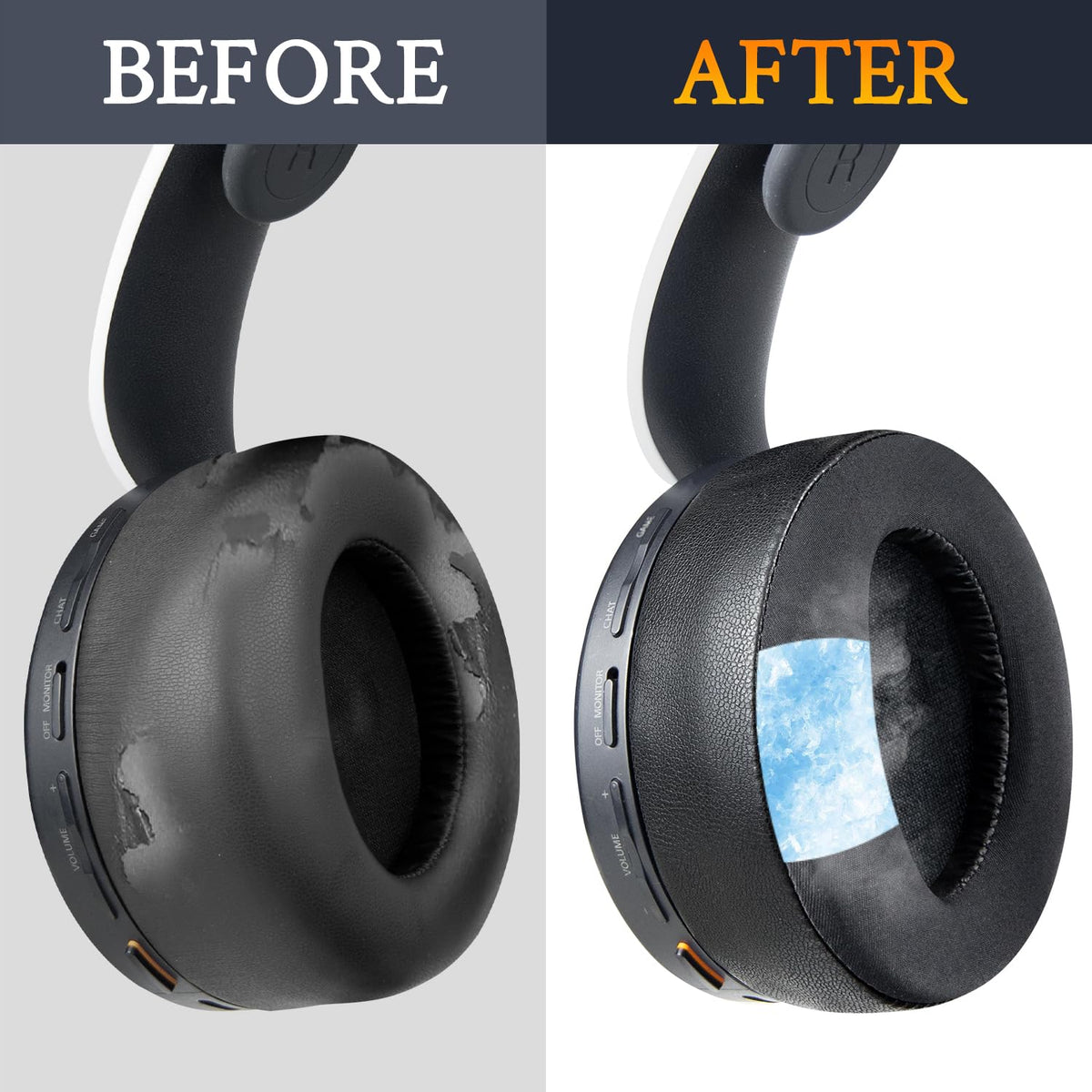 Easy-care design allows quick cleaning between gaming sessions.
