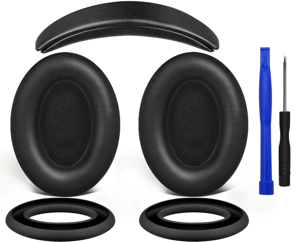 SOULWIT QC15 earpads in protein leather for comfortable listening and improved seal