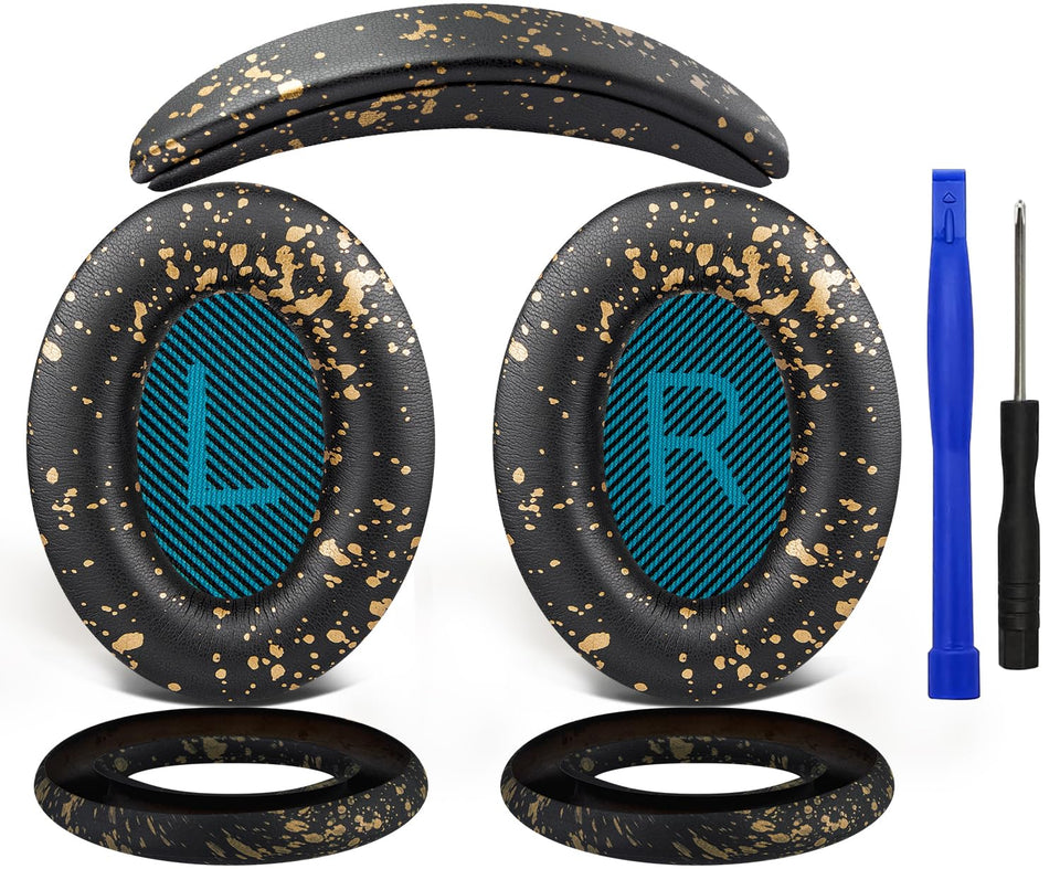 SoulWIT QC25 ear pads in protein leather for comfortable noise isolation