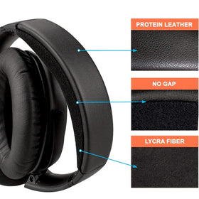 SOULWIT headband before and after demonstrates refreshed look and improved comfort.