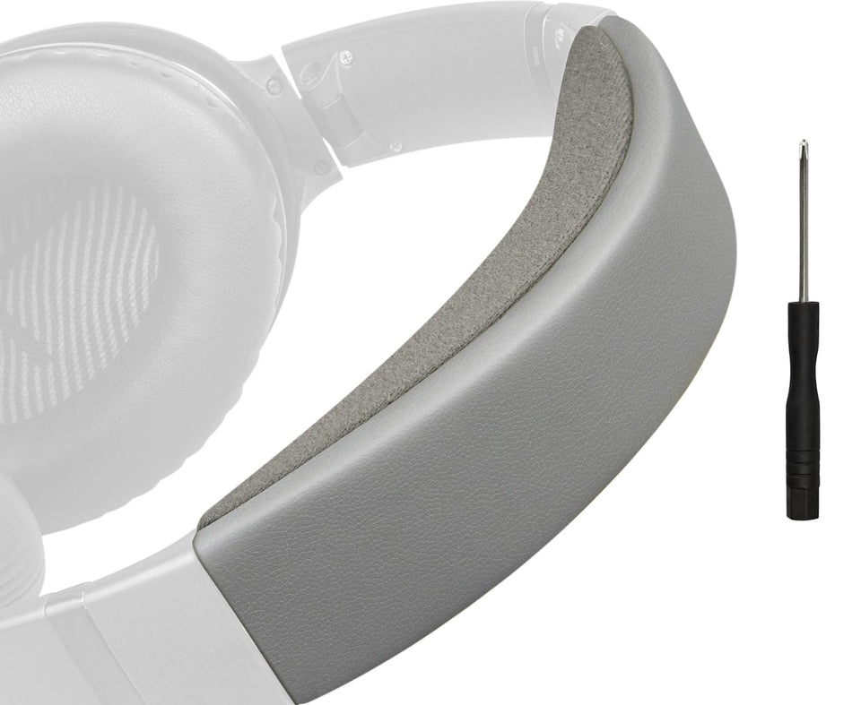 SOULWIT QC35 headband in silver restores comfort and style for Bose headphones.