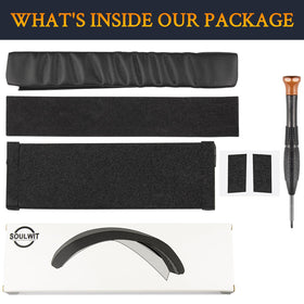 SOULWIT replacement headband pad in black suitable for Virtuoso XT SE.