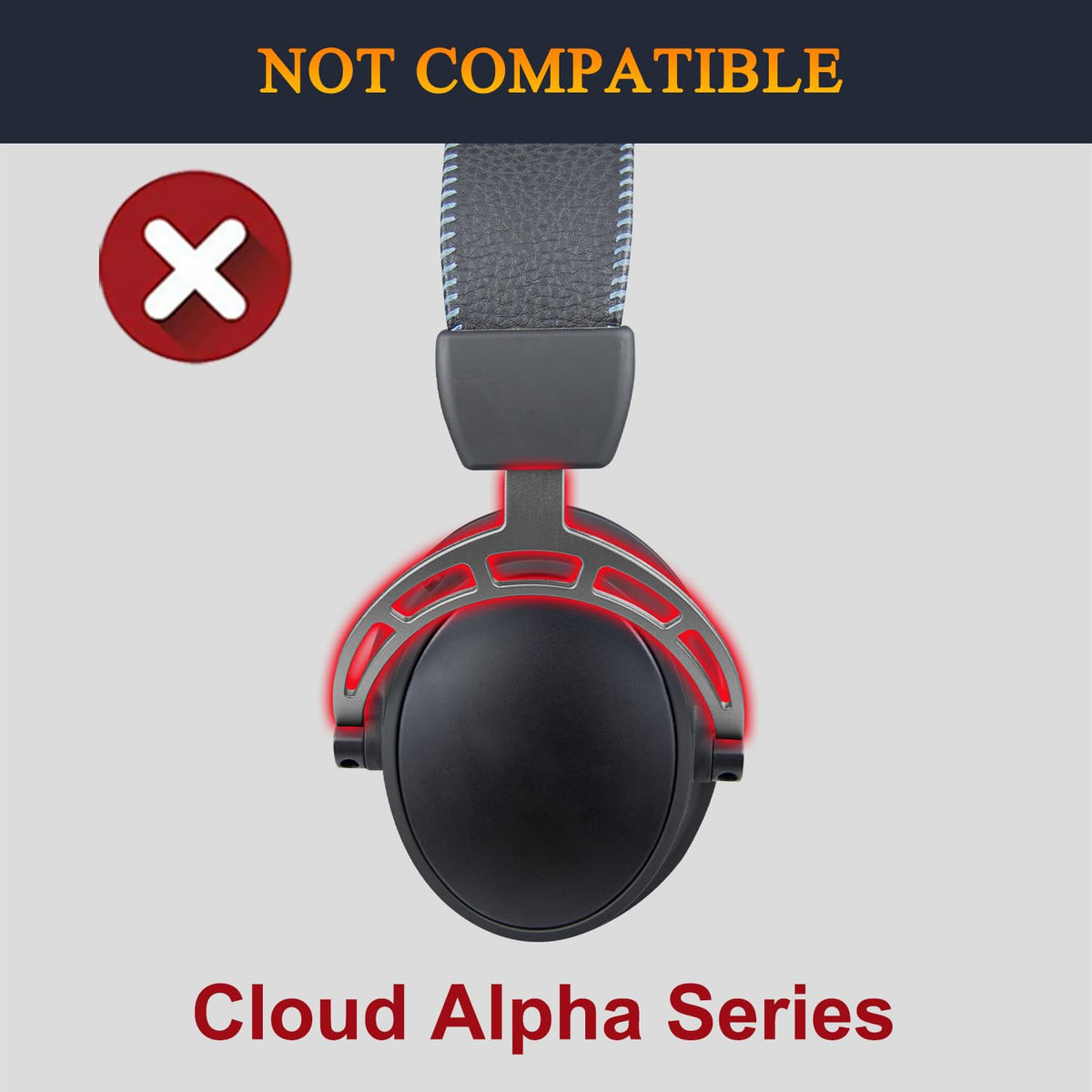 SOULWIT side profile mounted on headset illustrating snug fit and support