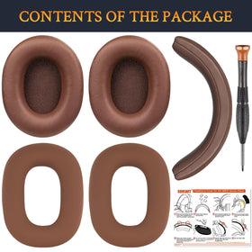 SOULWIT slim silicone earpad cover detail protecting pads from sweat and moisture