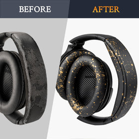 SOULWIT thin silicone cover fitted on earpad protecting from sweat and prolonging pad life