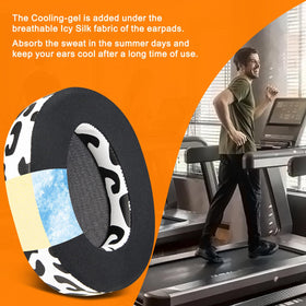 SOULWIT Snow Leopard earpads packaging highlights premium design and fit.