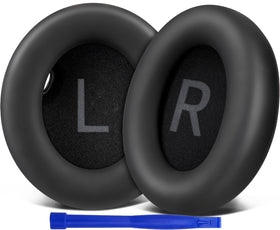 SOULWIT front view showing replacement earpads on Space One S1 with restored comfort