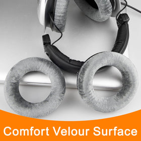 SOULWIT velour earpads for MMX300 padding revives sound and comfort