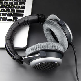 SOULWIT velour earpads for Custom Studio Plus replacement cushions improve fit