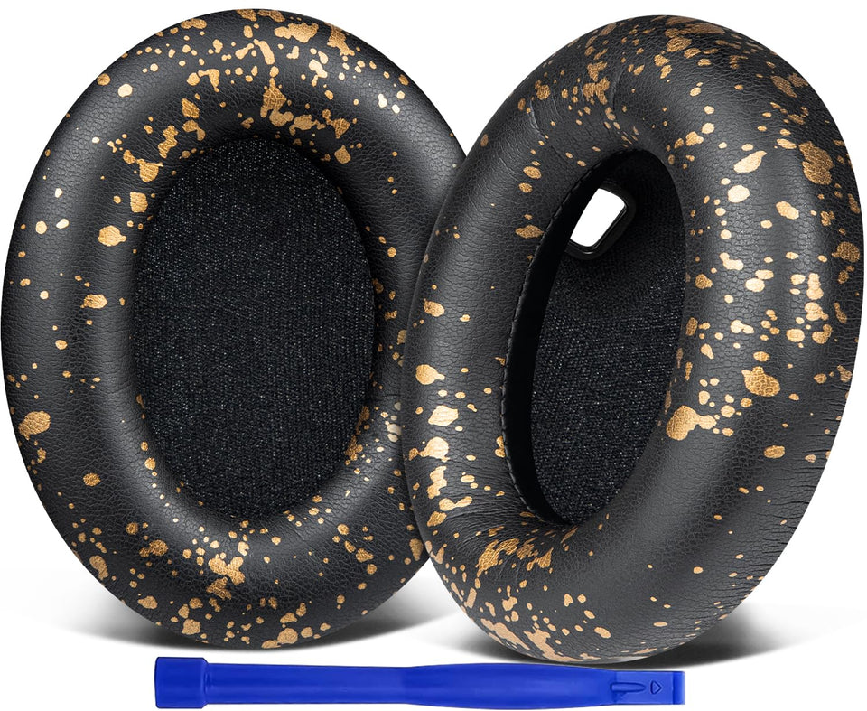 SOULWIT WH-1000XM4 earpads foam close-up for enhanced comfort and isolation.