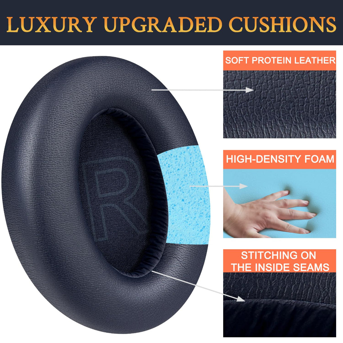 SOULWIT hands installing pad quickly demonstrating easy-fit benefit