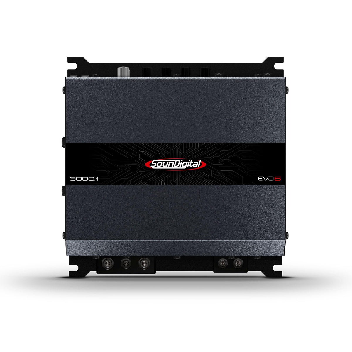SounDigital 3000.1 EVO6 front panel for easy access and clean installation.