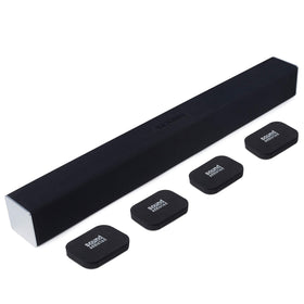 Sound Addicted textured surface detail cushions impacts and protects finish