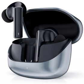 Sound Addicted ZEN6 earbuds in case offering quick recharge for all-day listening.